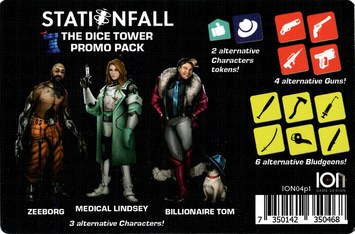 Stationfall: The Dice Tower Promo Pack