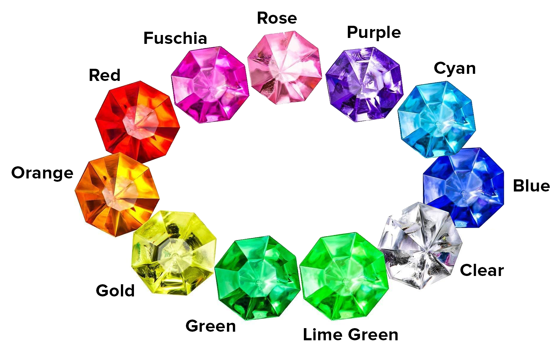 Top Shelf Tokens: Gems (set of 10)