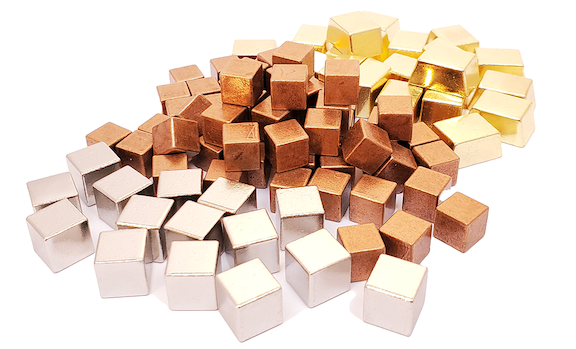 Top Shelf Gamer: Metal Upgrade Cubes for Terraforming Mars™