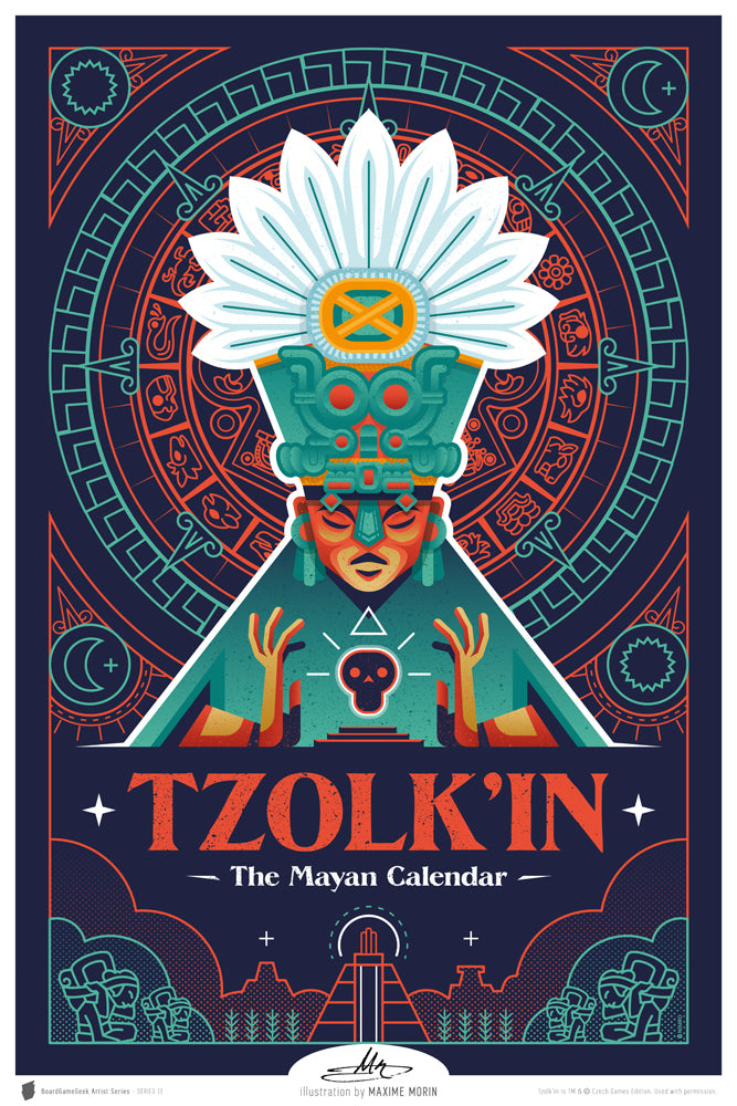 BoardGameGeek Artist Series: Series 11 - Tzolk'in: The Mayan Calendar