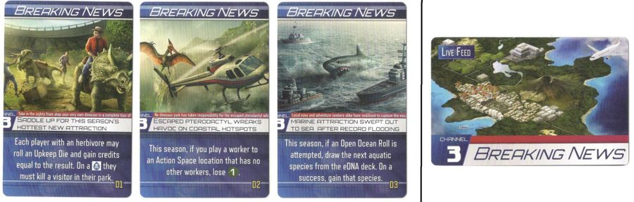 DinoGenics: Breaking News Promo Cards